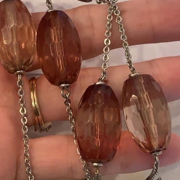 💐5/25 cookie Lee long acrylic faceted bead - Picture 7 of 8